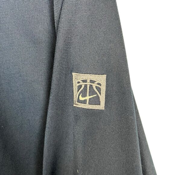 VTG Y2K Nike Mens M Center Middle Swoosh Basketball Hoodie Sweatshirt Travis - Picture 4 of 7